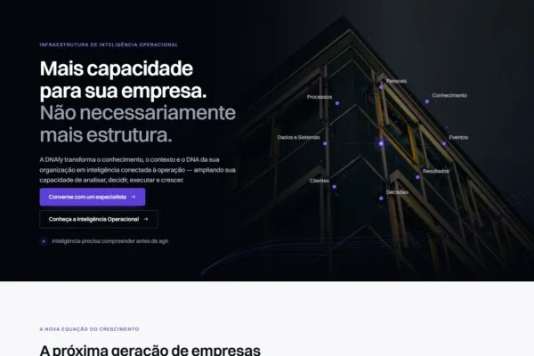 Captura do projeto DNAfy